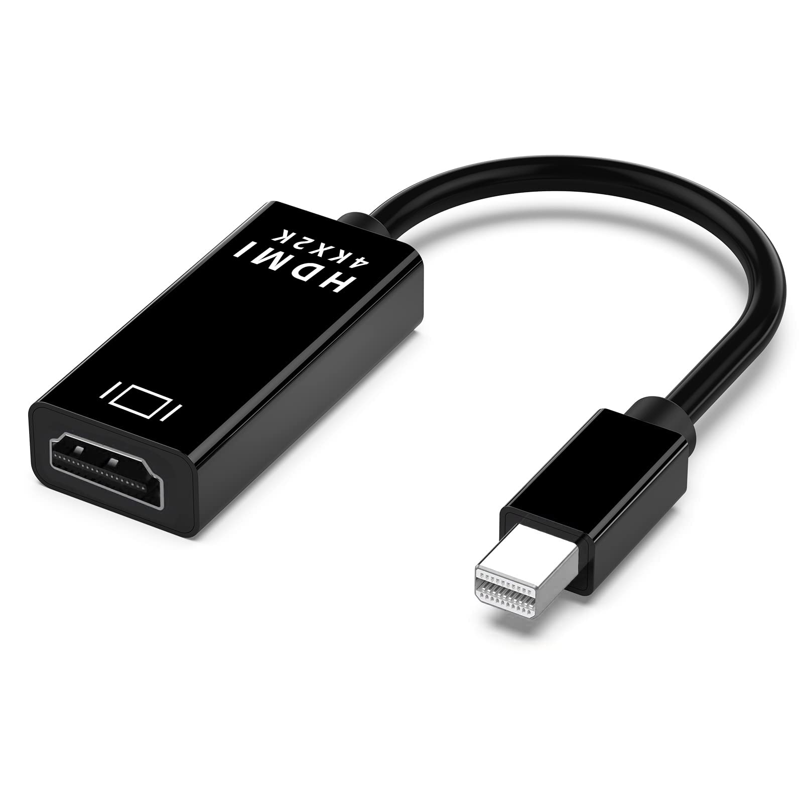 ZORBES 4K Mini DisplayPort to HDMI Adapter 4K Mini DisplayPort to HDMI Converter Mini DP to HDMI Adapter for MacBook Air/Pro, Mac Mini, iMac, Surface Pro/Dock, Monitor/TV/Projector, 0.65FT Cable ZORBES 4K Mini DisplayPort to HDMI Adapter 4K Mini DisplayPort to HDMI Converter Mini DP to HDMI Adapter for MacBook Air/Pro, Mac Mini, iMac, Surface Pro/Dock, Monitor/TV/Projector, 0.65FT Cable